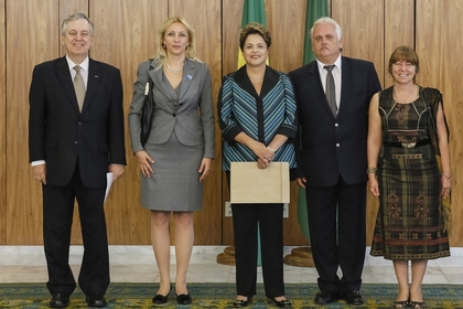 Ambassador Valeri Yotov presented his credentials to the President of the Federative Republic of Brazil
